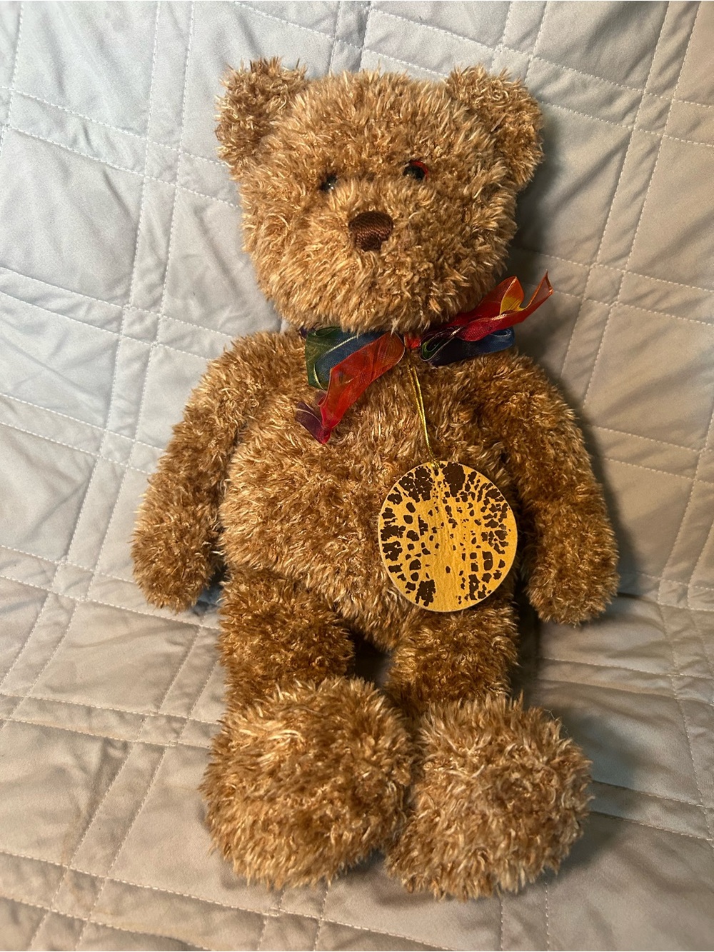 Gotta Getta Gund Bearessence Brown Teddy Bear Plush Stuffed Animal Bear 16"